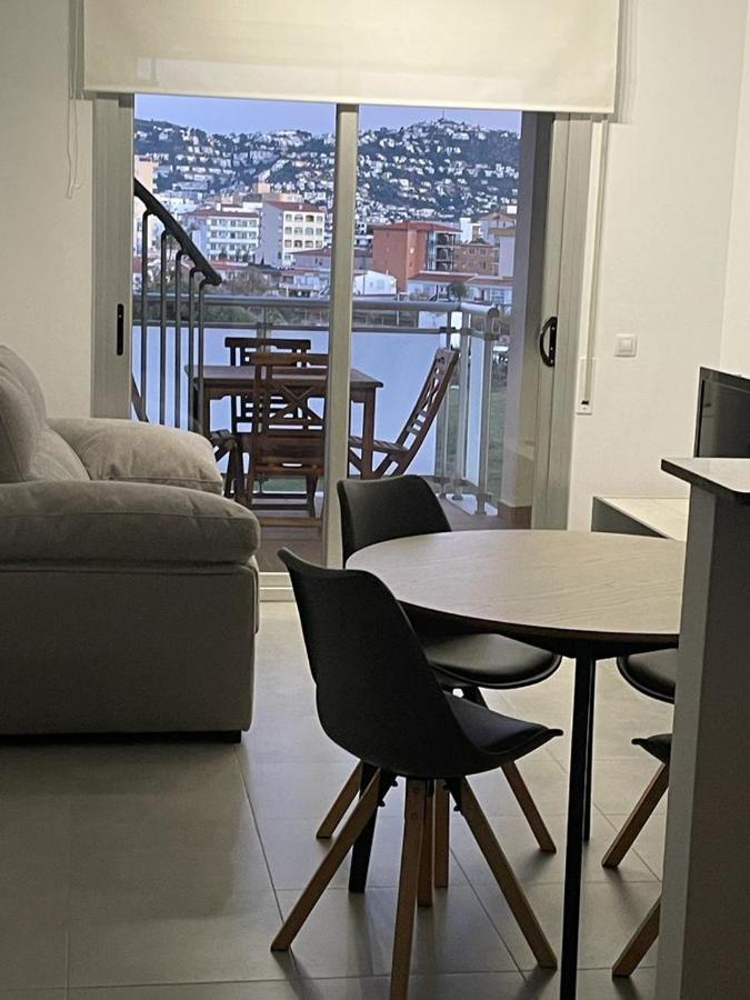 Magnifico Apartamento Cerca De La Playa Con Piscina - Rosas Exterior foto