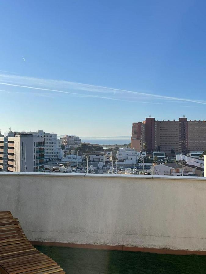 Magnifico Apartamento Cerca De La Playa Con Piscina - Rosas Exterior foto