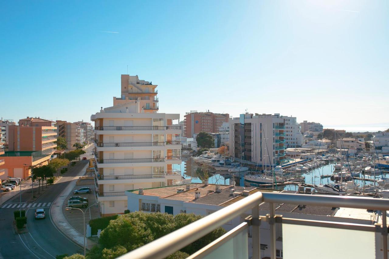 Magnifico Apartamento Cerca De La Playa Con Piscina - Rosas Exterior foto